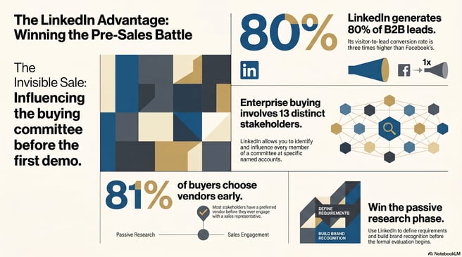 B2B Pre-Sales Strategy Infographic