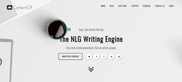The NLG Writing Engine 