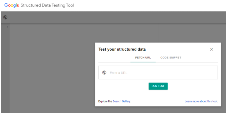 Structured Data Testing Tools