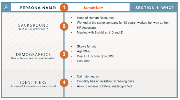 buyer persona template