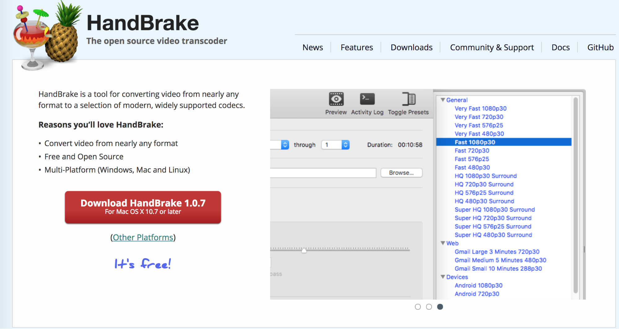 handbrake