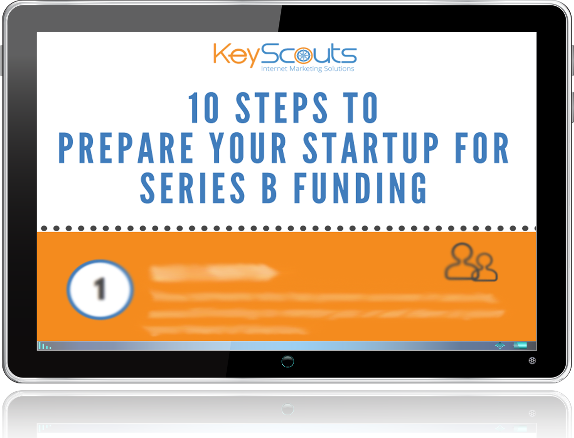 '10 Steps To Prepare Your Startup For Series B Funding' Infographic